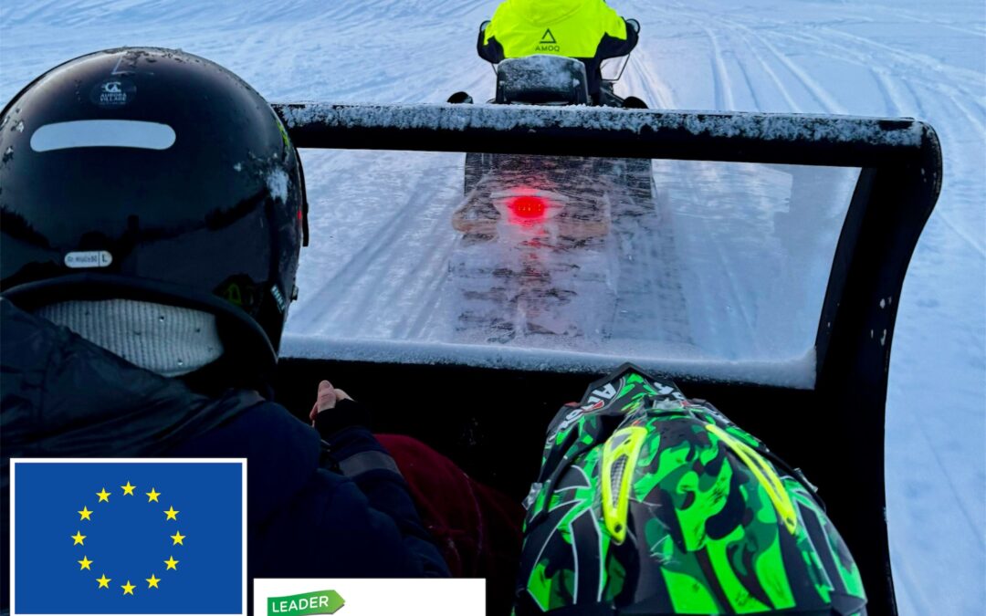 Uutta kalustoa maastoon – kelkka ja reki Maaseuturahaston tuella